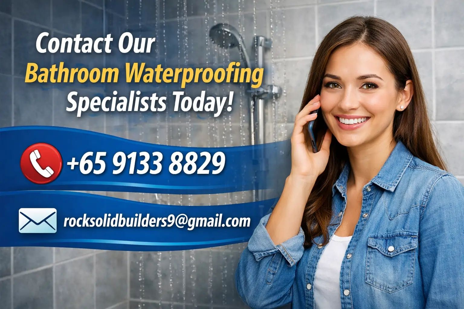 Contact Our Bathroom Waterproofing Specialists Today
